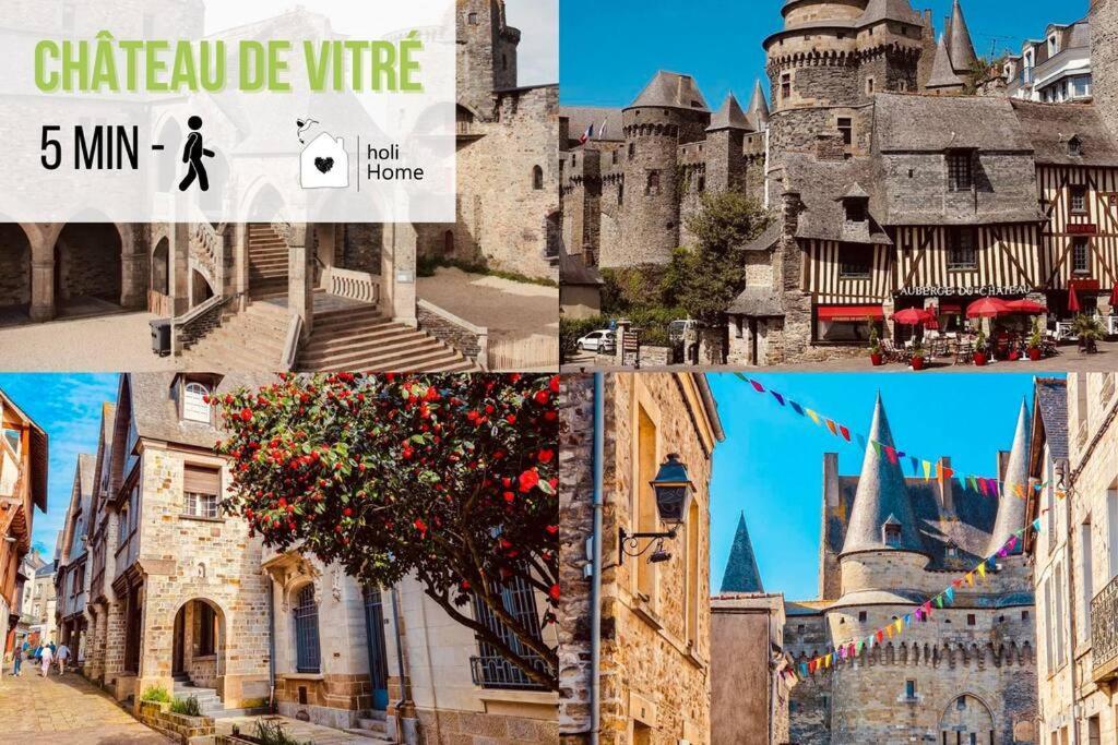 H3 Charmante Maison Sur La Vilaine Pres Du Chateau Vitré Екстериор снимка